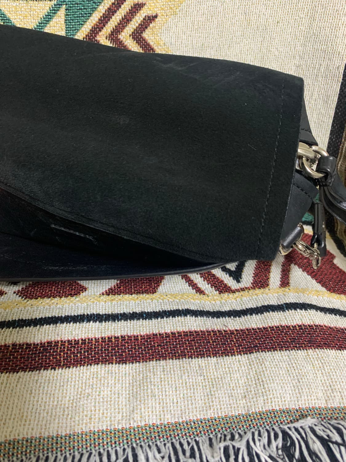 3.1 PHILLIP LIM 필립림 블랙레더/스웨이드 크로스백 상품이미지6