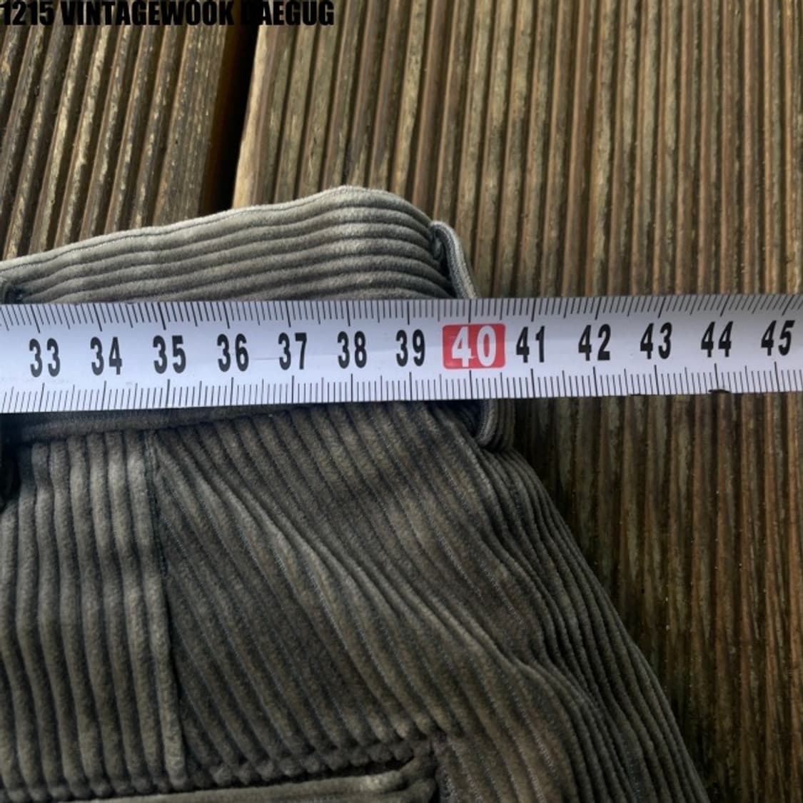 라코스테 코듀로이 팬츠 30 상품이미지7