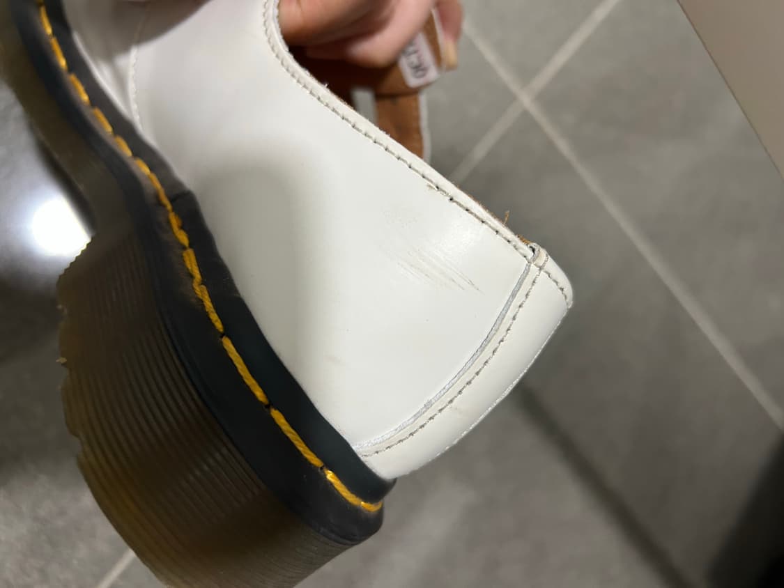 (W) 닥터마틴 8065 스무스 레더 메리 제인 화이트 상품이미지6