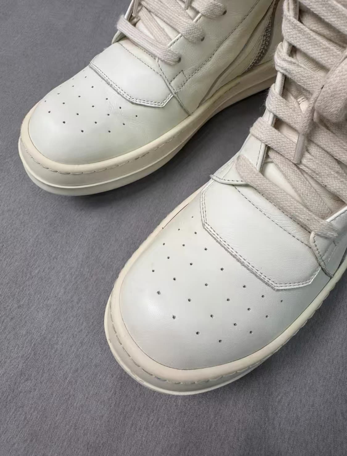 릭오웬스 지오바스켓 밀크 36 상품이미지5