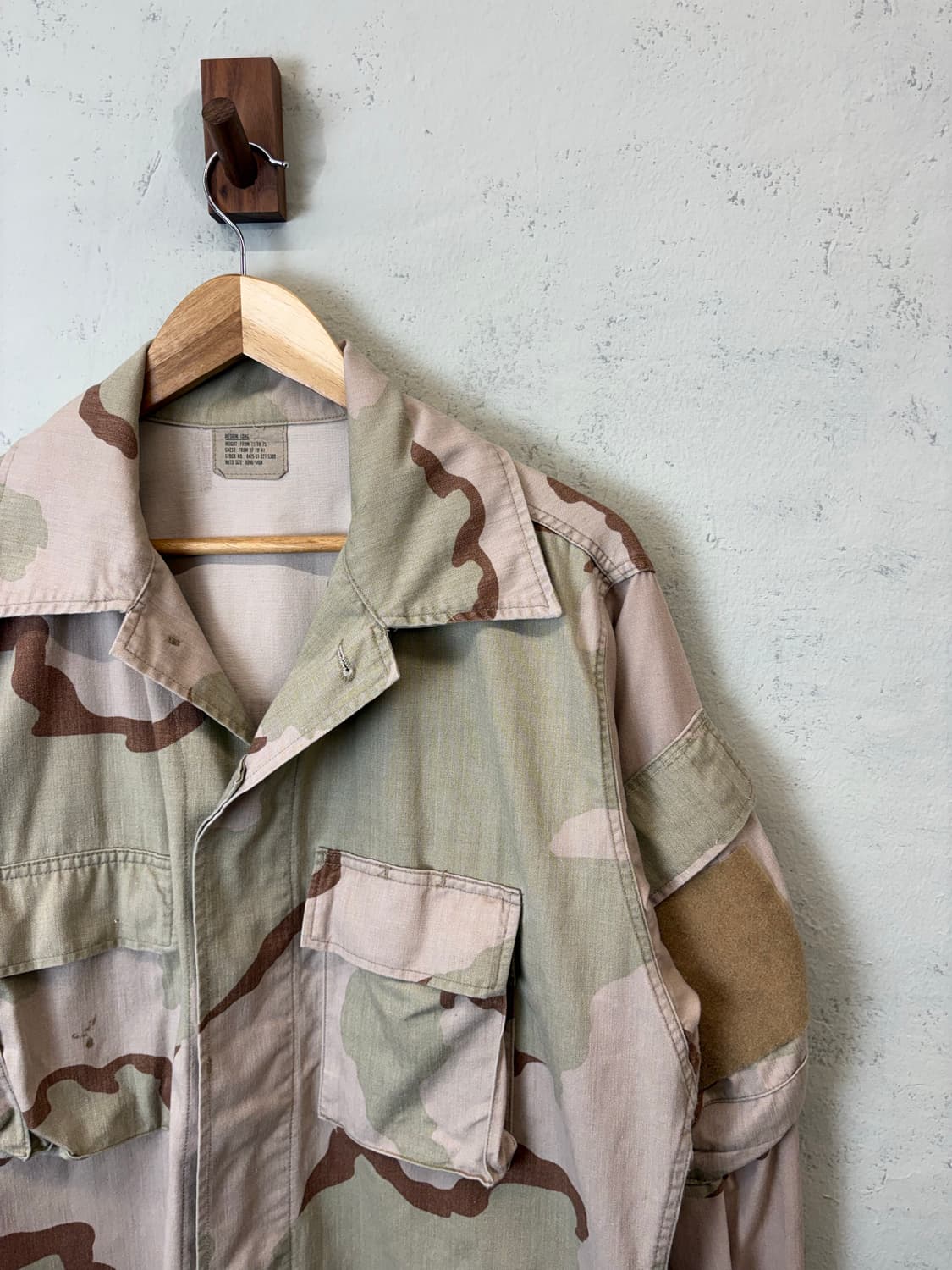 미군 U.S. Army 데저트 카모 bdu 셔츠 자켓 상품이미지3