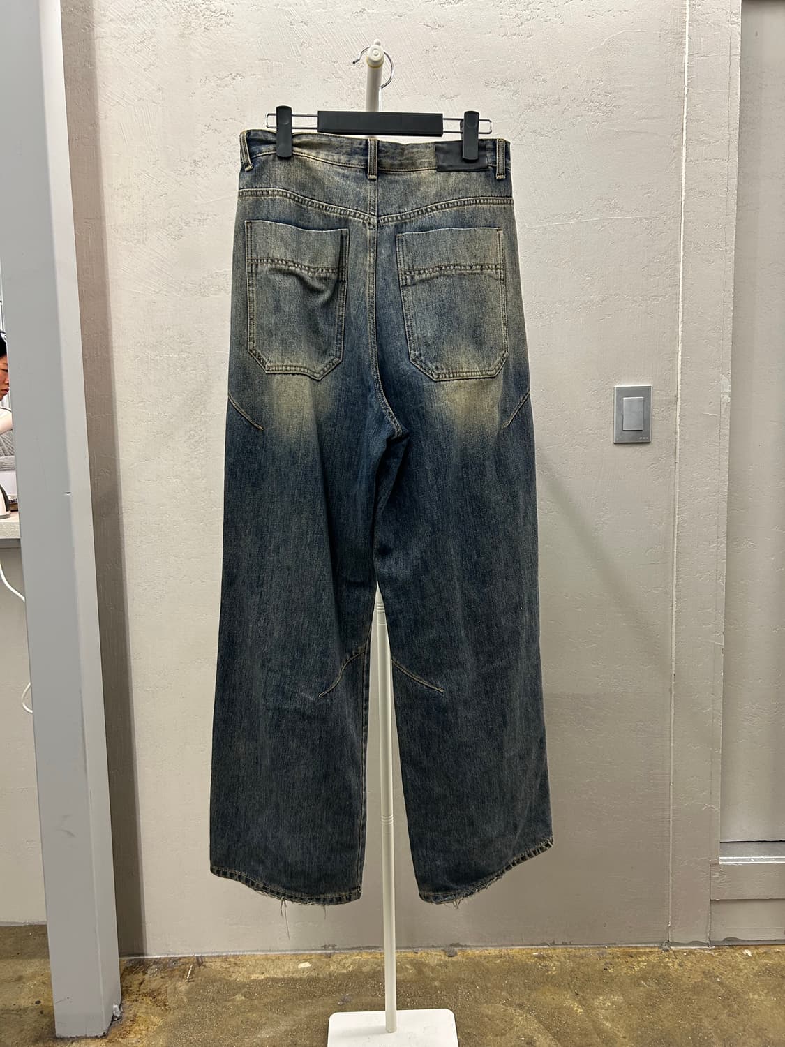 DOFF JASON(도프 제이슨) 빈티지 워싱 와이드 데님 상품이미지3