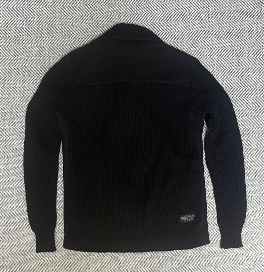 디젤(Diesel) 울 니트 콤비 피코트 상품이미지2