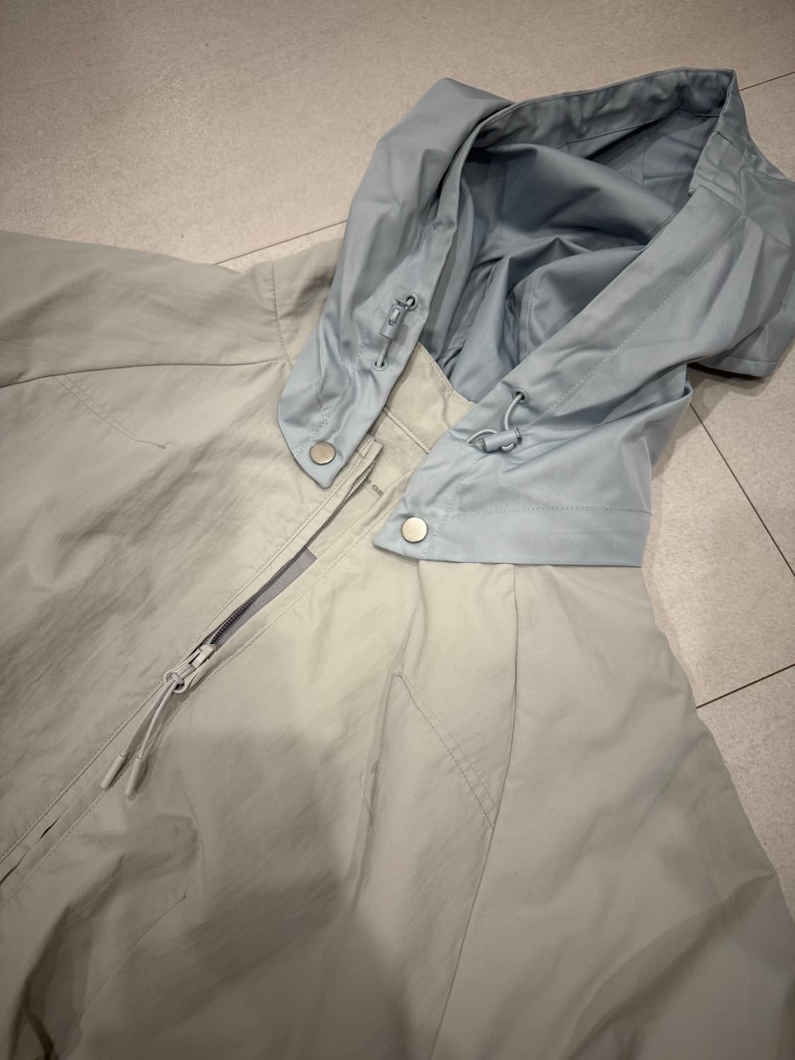 산산기어 콘트레스트 자켓 라이트 그레이 상품이미지9