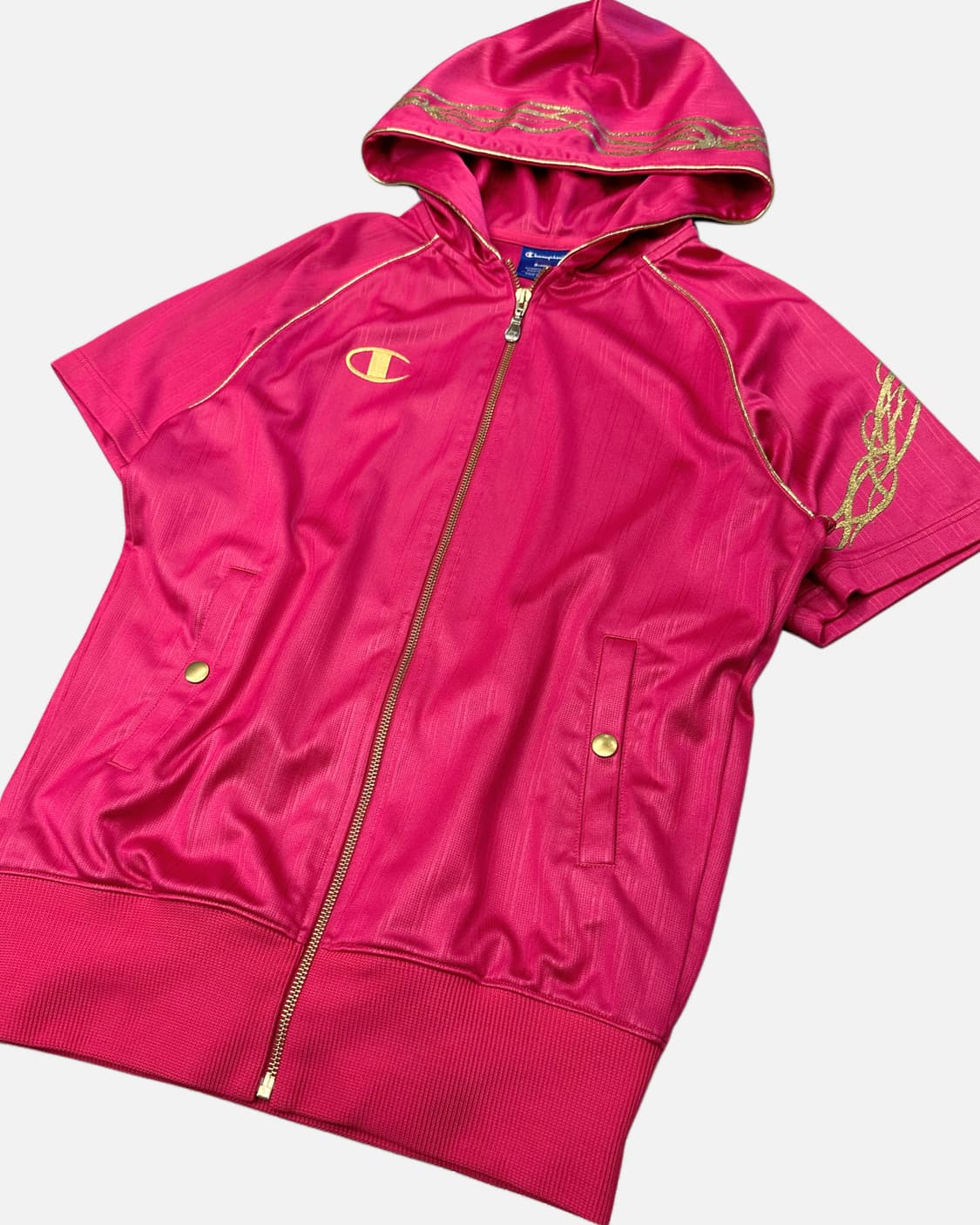 pink logo trival hood jersey 상품이미지4