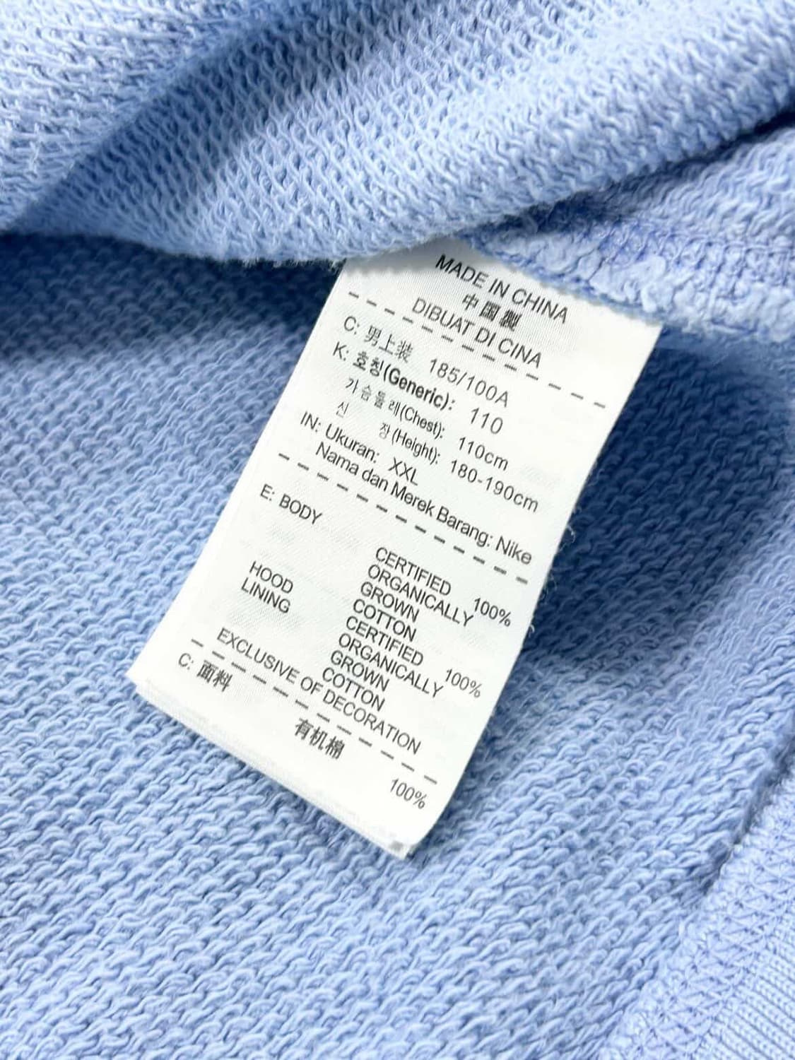 나이키 MCFC 빅로고 뮤트하늘 후드 상품이미지8