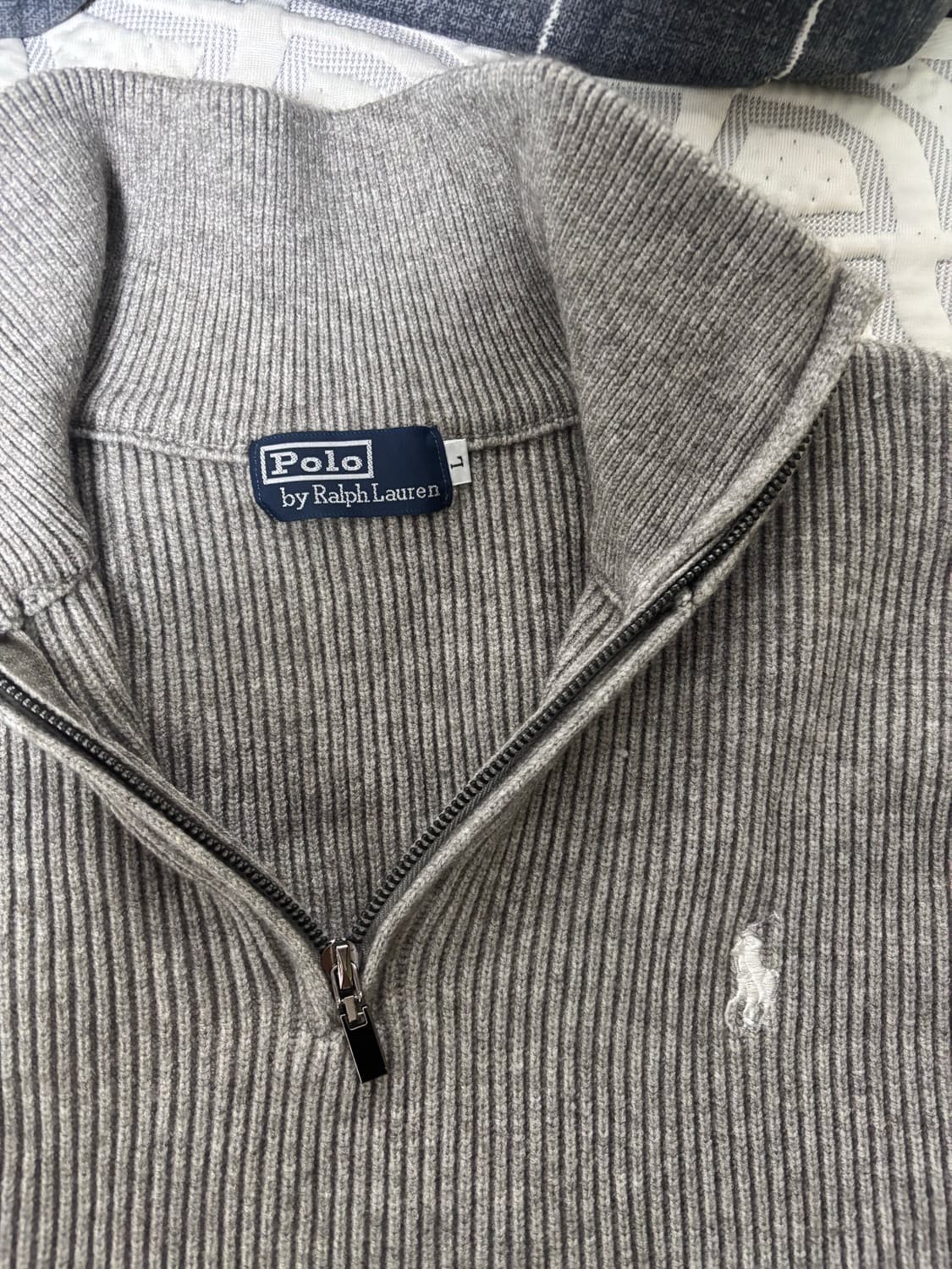 폴로 네즈 반집업 폴라니트 L 상품이미지3