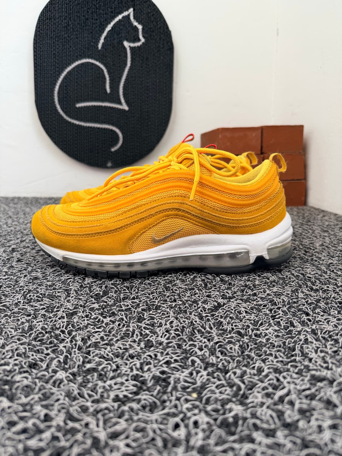 나이키 에어맥스 97 옐로우 260mm 상품이미지1
