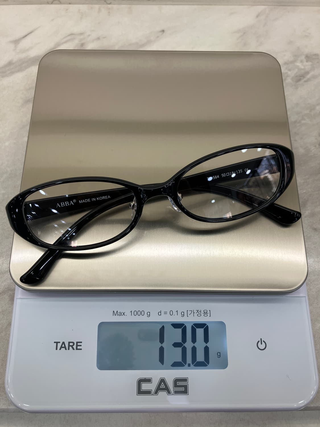 B69 AB2TR 유광 블랙 오벌 슬림 뿔테 안경564 상품이미지8