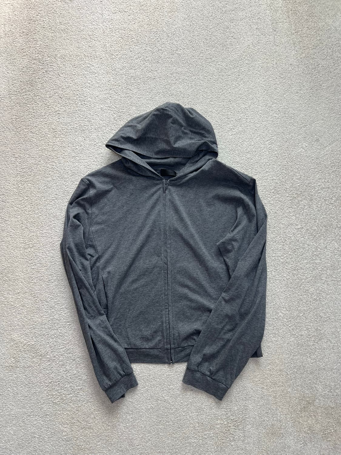 머듈 라운지 후드집업 그레이 4사이즈 상품이미지1