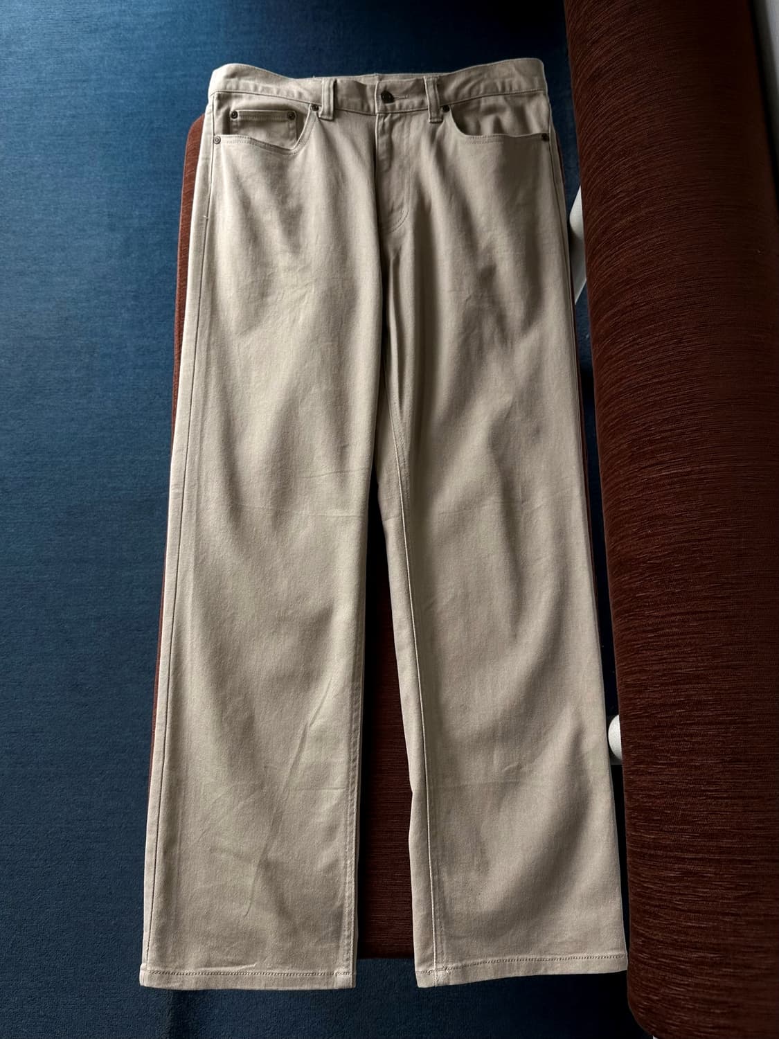 Cotton 5pkt wide straight pants 상품이미지6