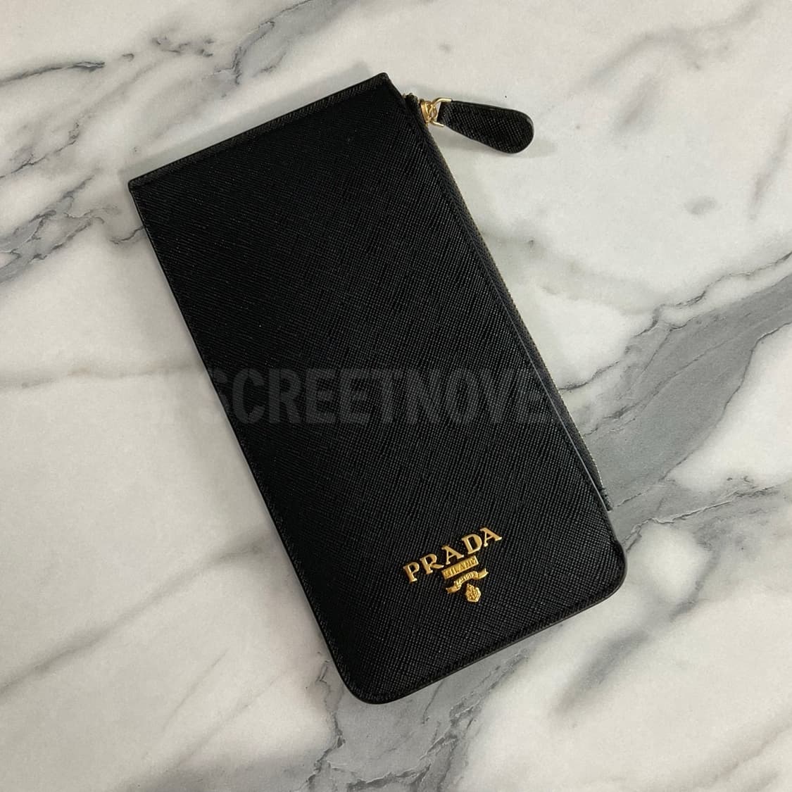 프라다 사피아노 카드지갑 동전지갑 블랙 풀박스 상품이미지8