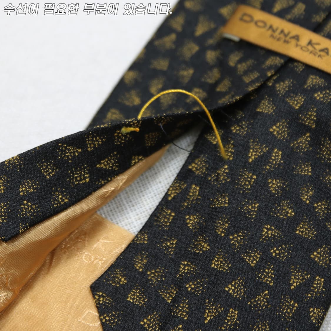 DONNA KARAN 패턴 넥타이 상품이미지5