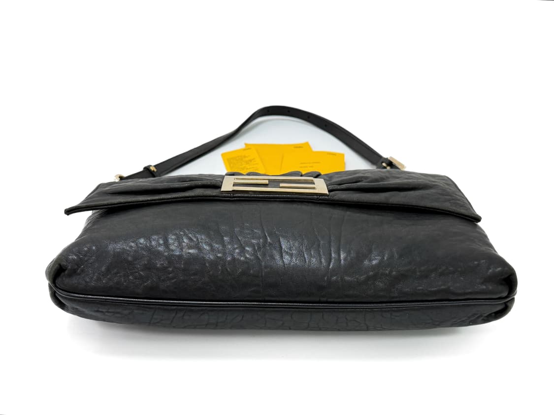 펜디 블랙 레더 미아 숄더 & 크로스백 상품이미지6