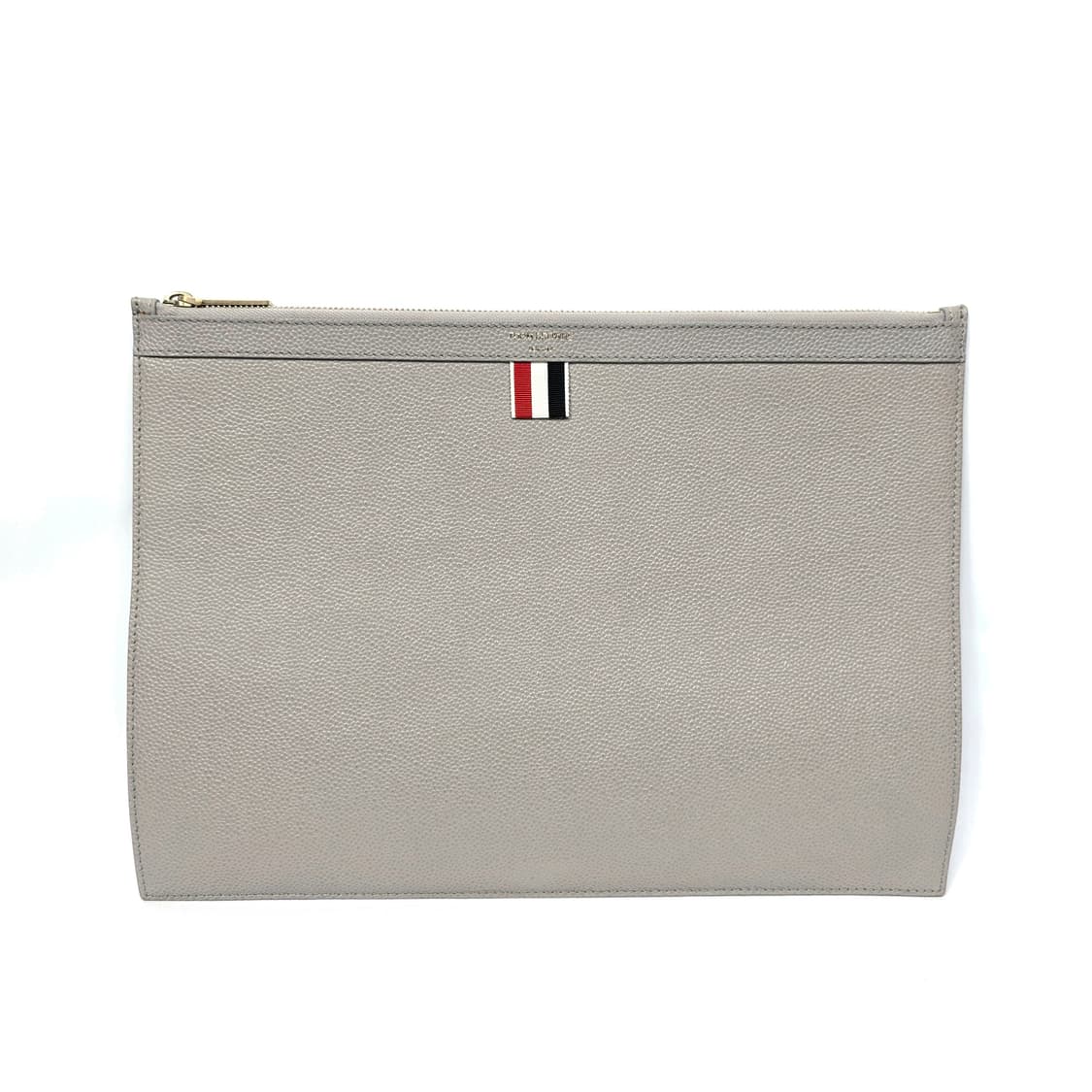 톰브라운 페블그레인 클러치백 그레이 상품이미지1
