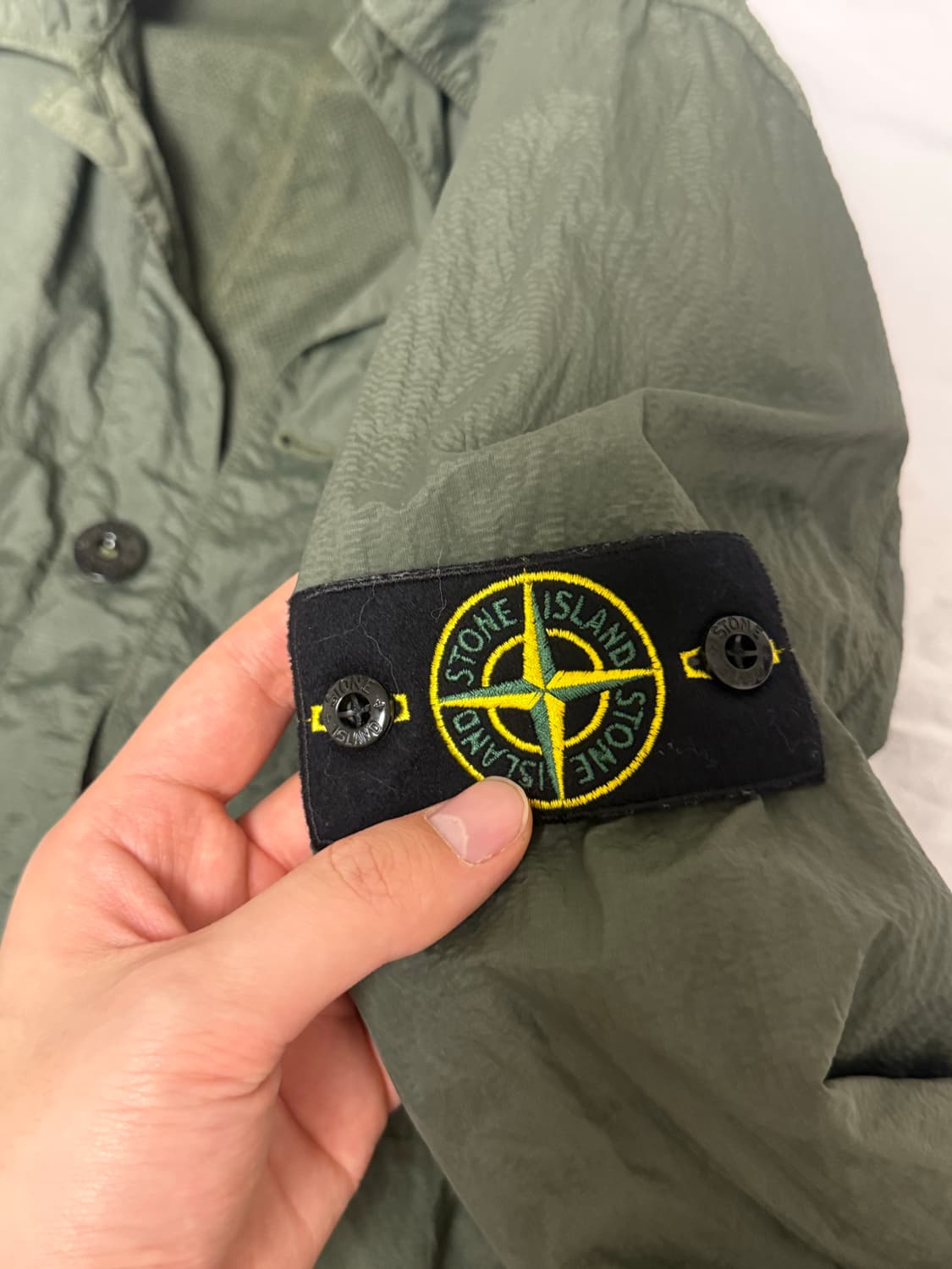 (xL)스톤아일랜드 나일론 시어서커 자켓 상품이미지3