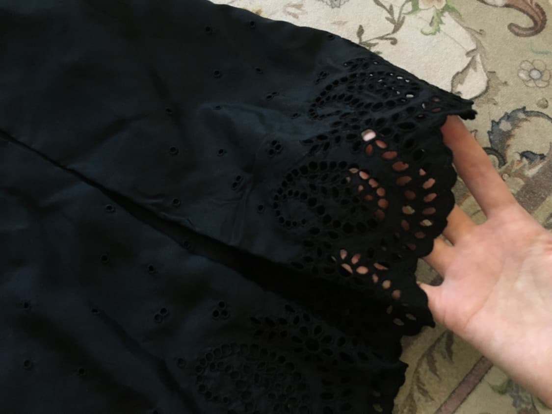 레이스 펀칭 스커트 상품이미지4