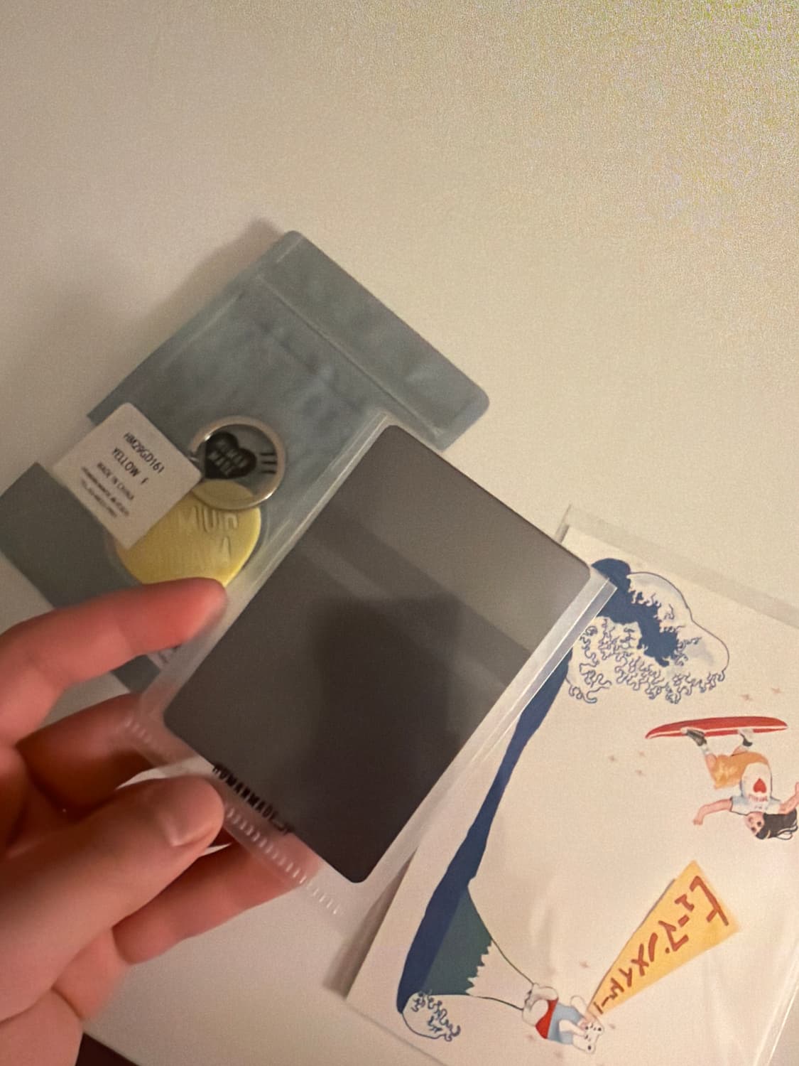 휴먼메이드 아크릴 키링 옐로우 상품이미지3