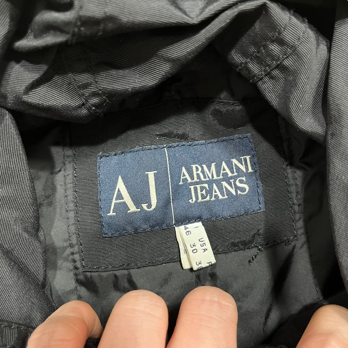 ARMANI JEANS 00s Fireman Vintage Parka 상품이미지5