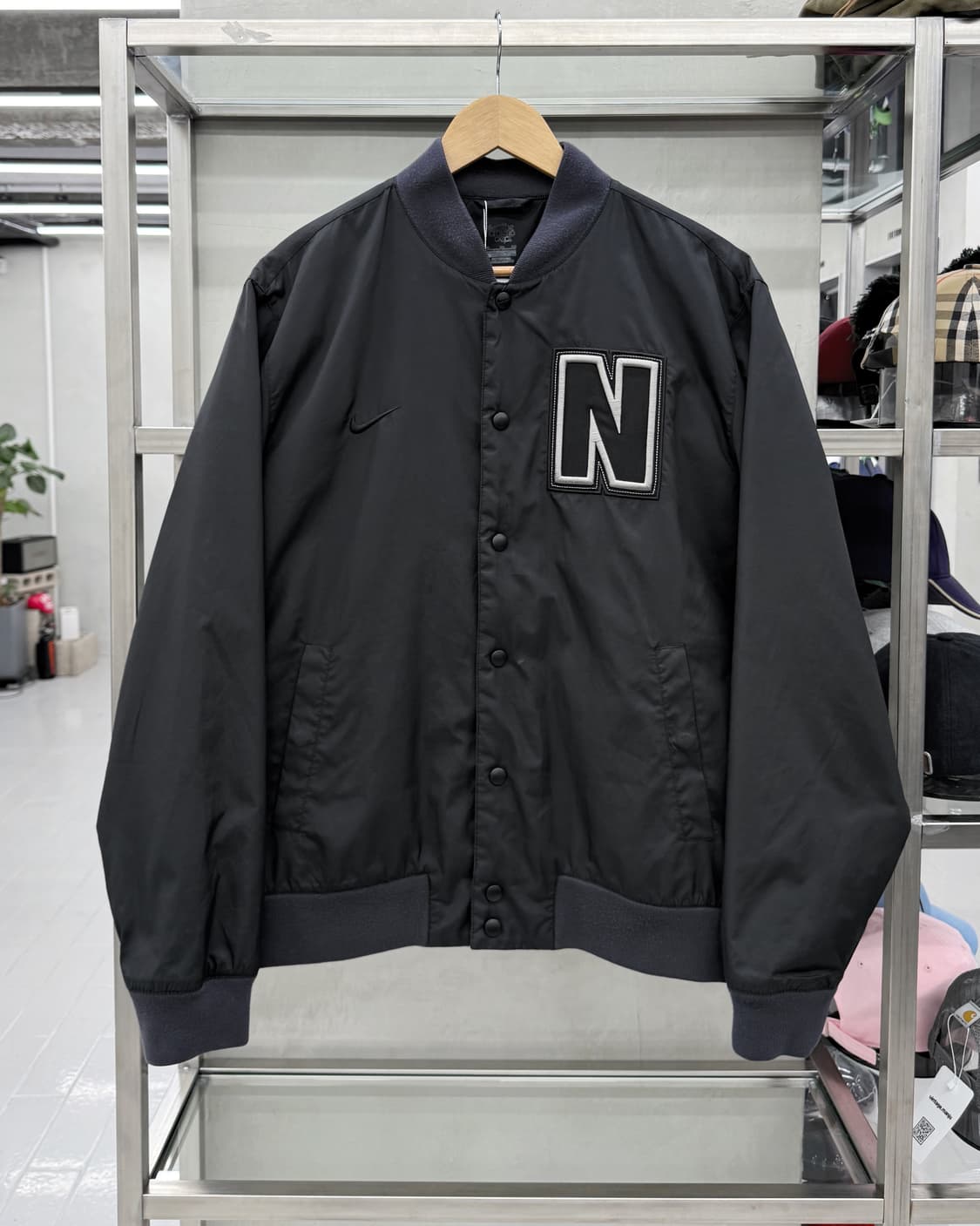 나이키 00s 스우시 N로고 나일론쉘 스타디움 자켓 상품이미지1