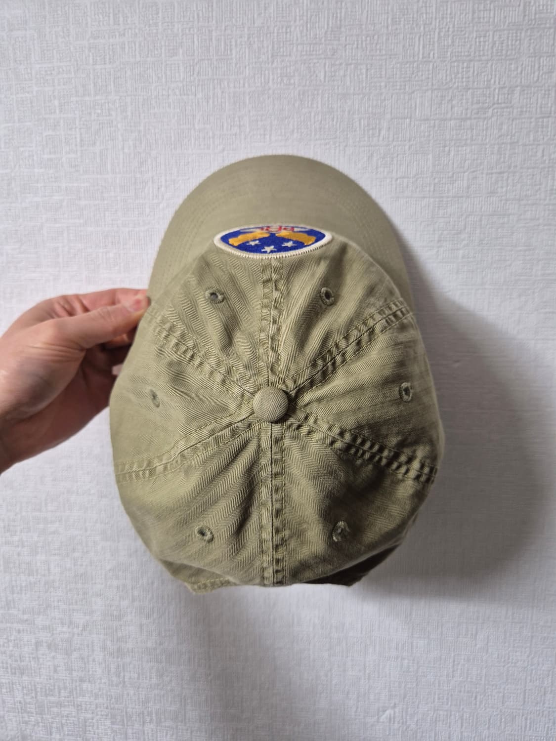 rrl 윙 볼캡 올리브 상품이미지2