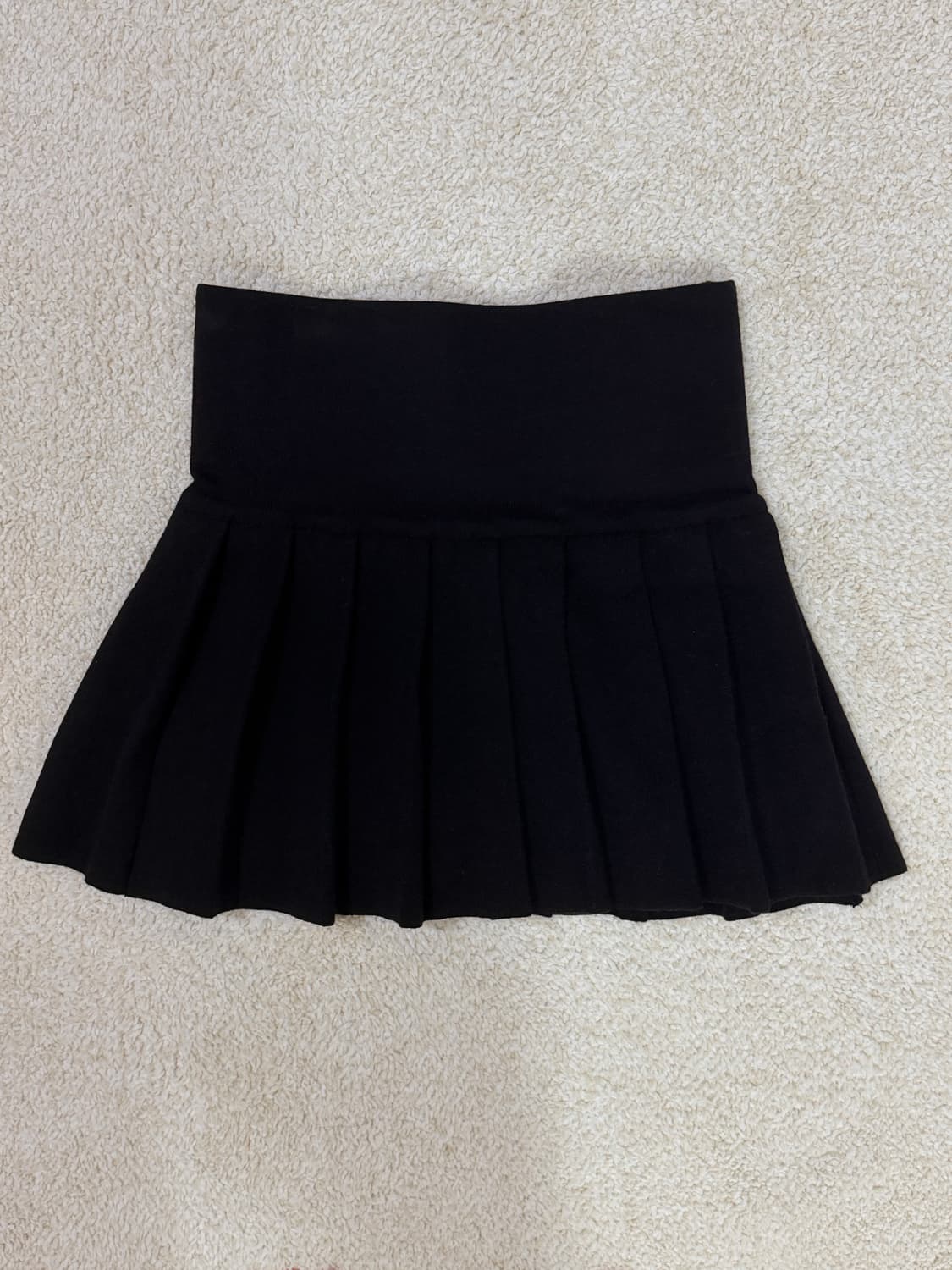 [시예 Siye] 피브 Piv 니트 플리츠 스커트 (블랙) 상품이미지6