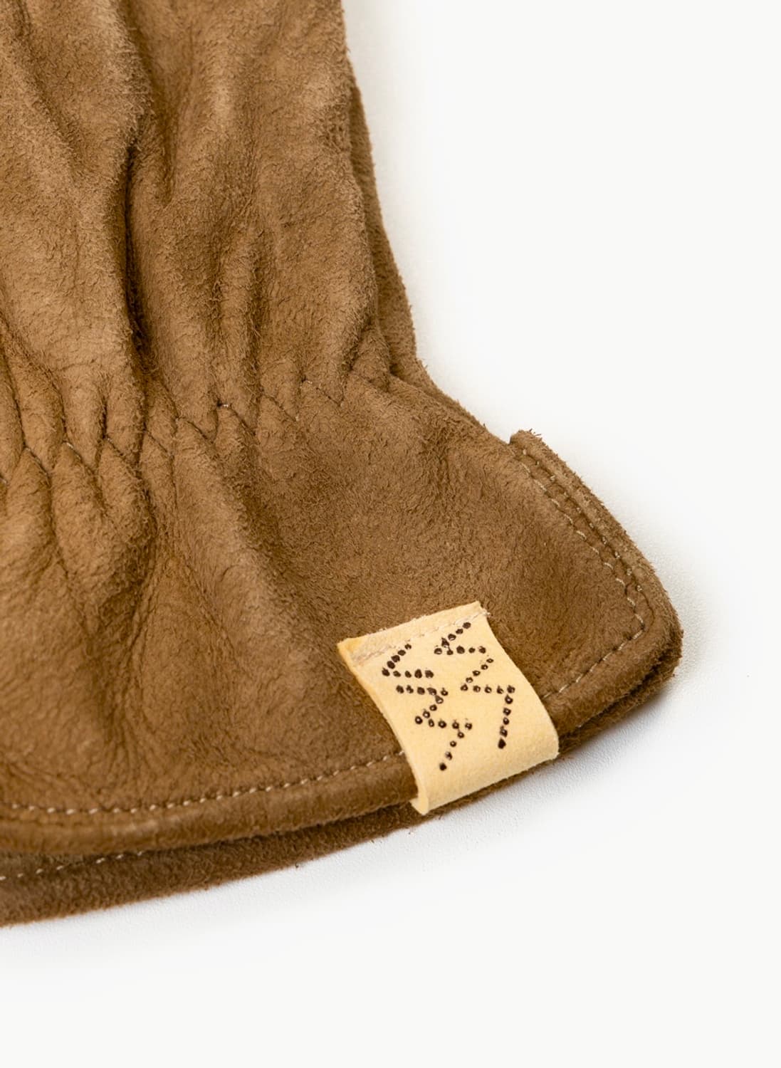 [M/L]비즈빔 25fw 스웨이드 장갑/머스타드 상품이미지3