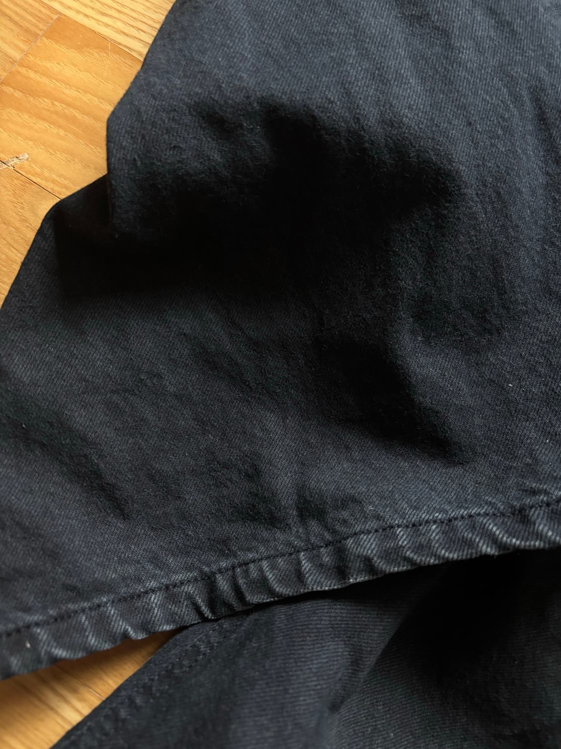[1] 999 휴머니티 av pleats denim 워시드 네이비 상품이미지4