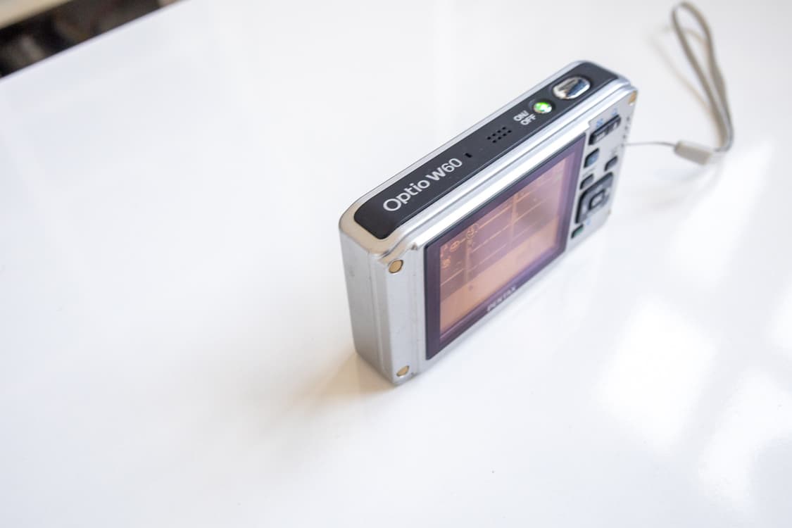 Pentax Optio W60 / 빈티지 디지털 카메라 상품이미지6