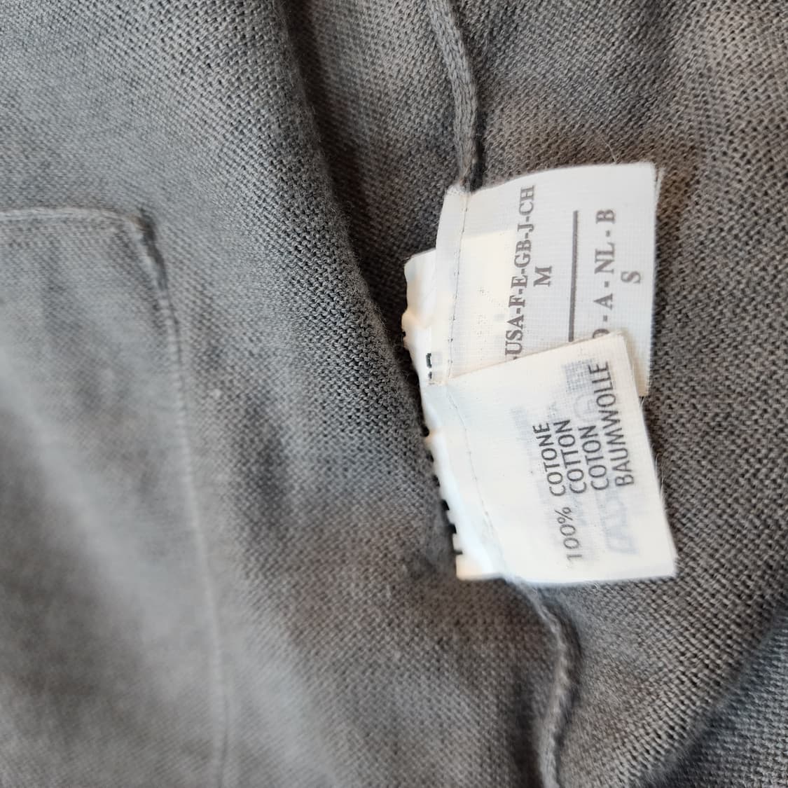 브루넬로쿠치넬리 이중 코튼 가디건 M 상품이미지7