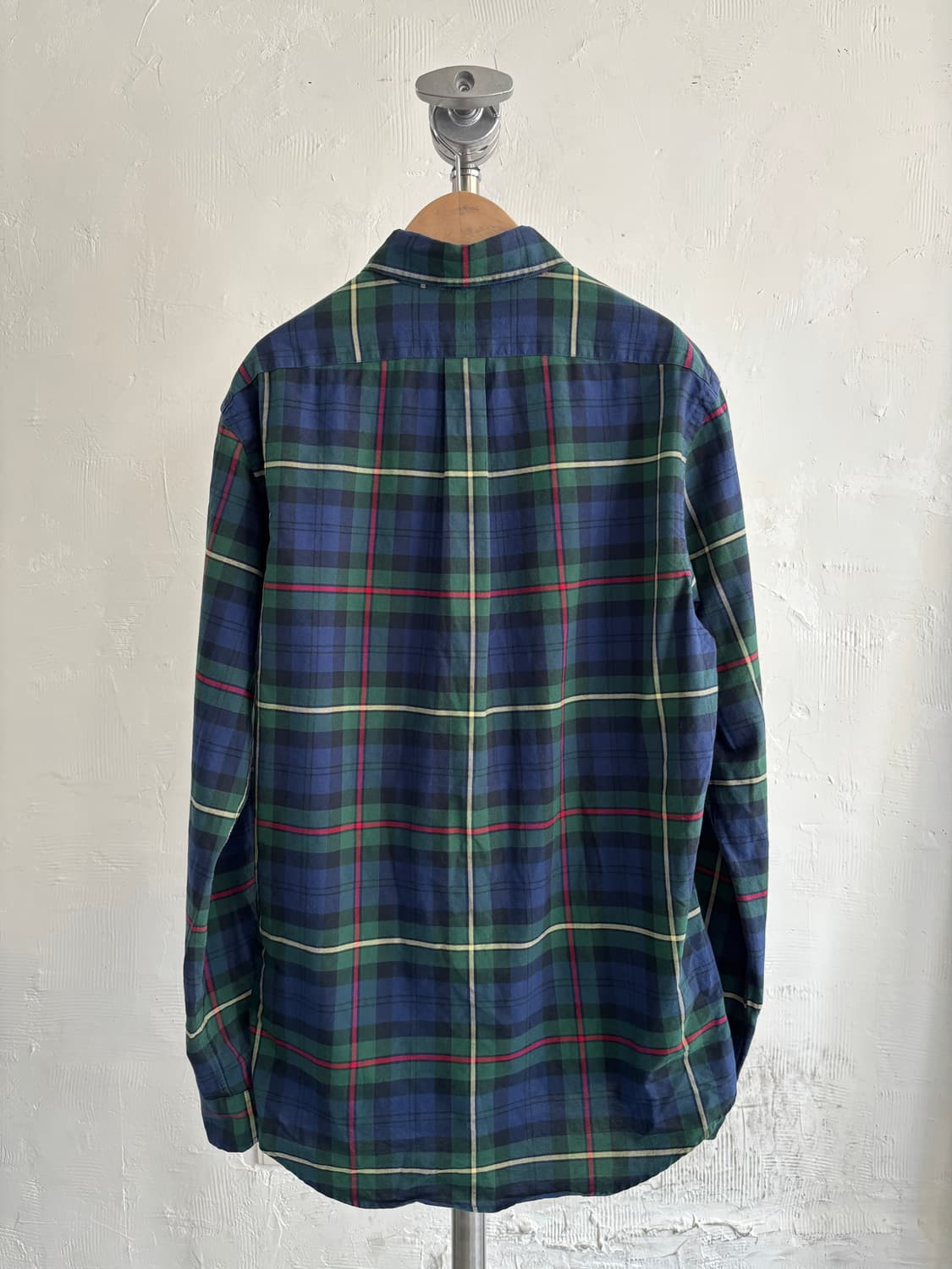 Polo 폴로 랄프로렌 신형 블루 타탄체크 클래식 핏 상품이미지5