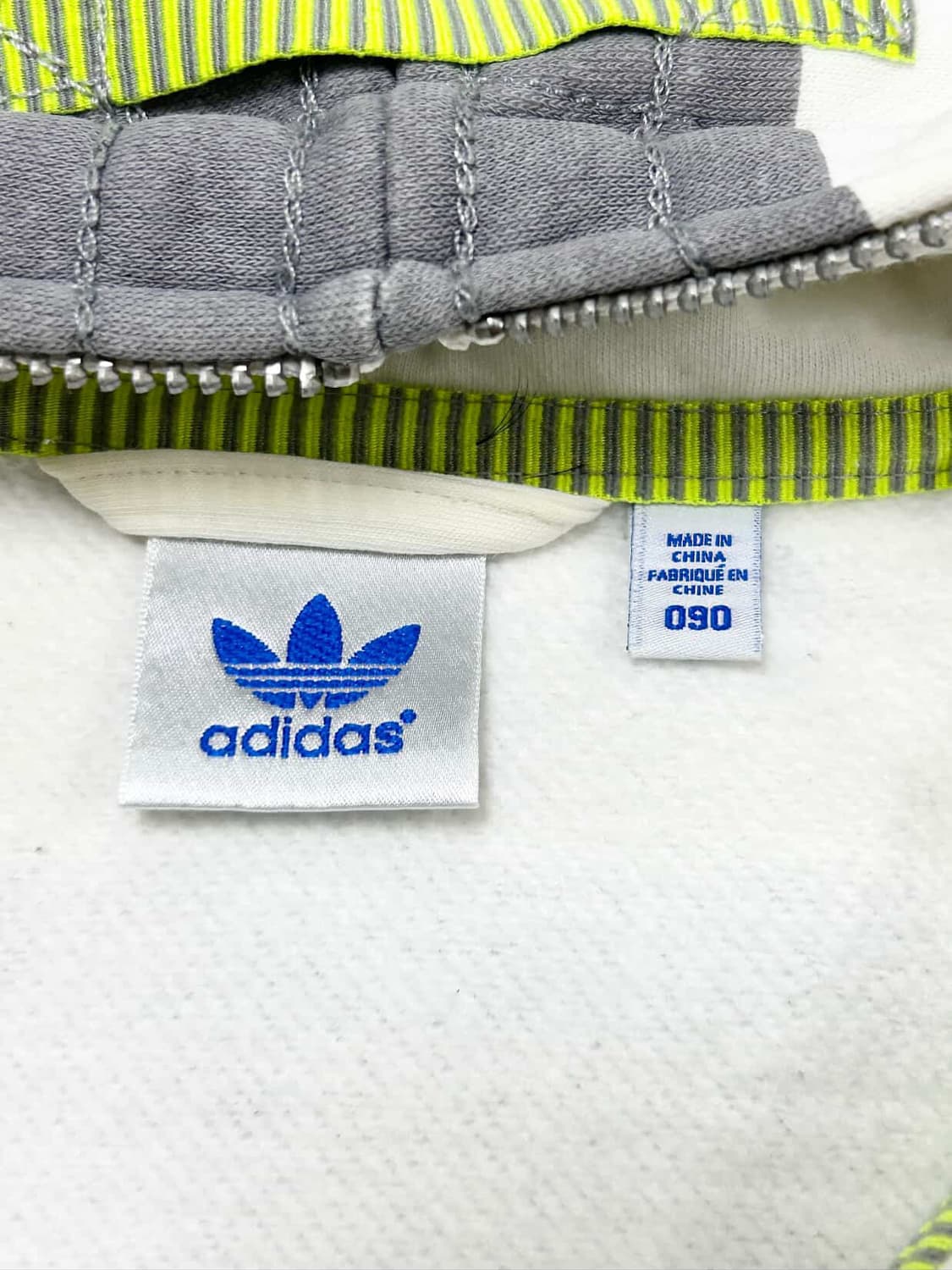 아디다스 빅로고 단가라 롱 후드집업 상품이미지8