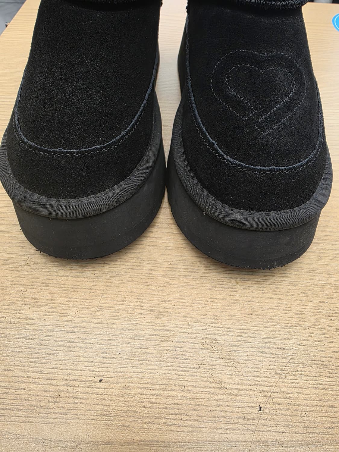 마크모크 MAC MOC 털부츠 블랙 250 상품이미지3