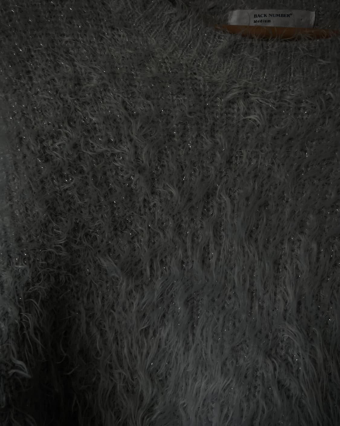 Back Number Japan Hairy Fur Knit Seeater 상품이미지7