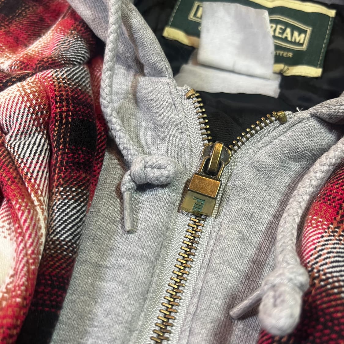 필드 & 스트림 체크 셔츠 후드집업 상품이미지4