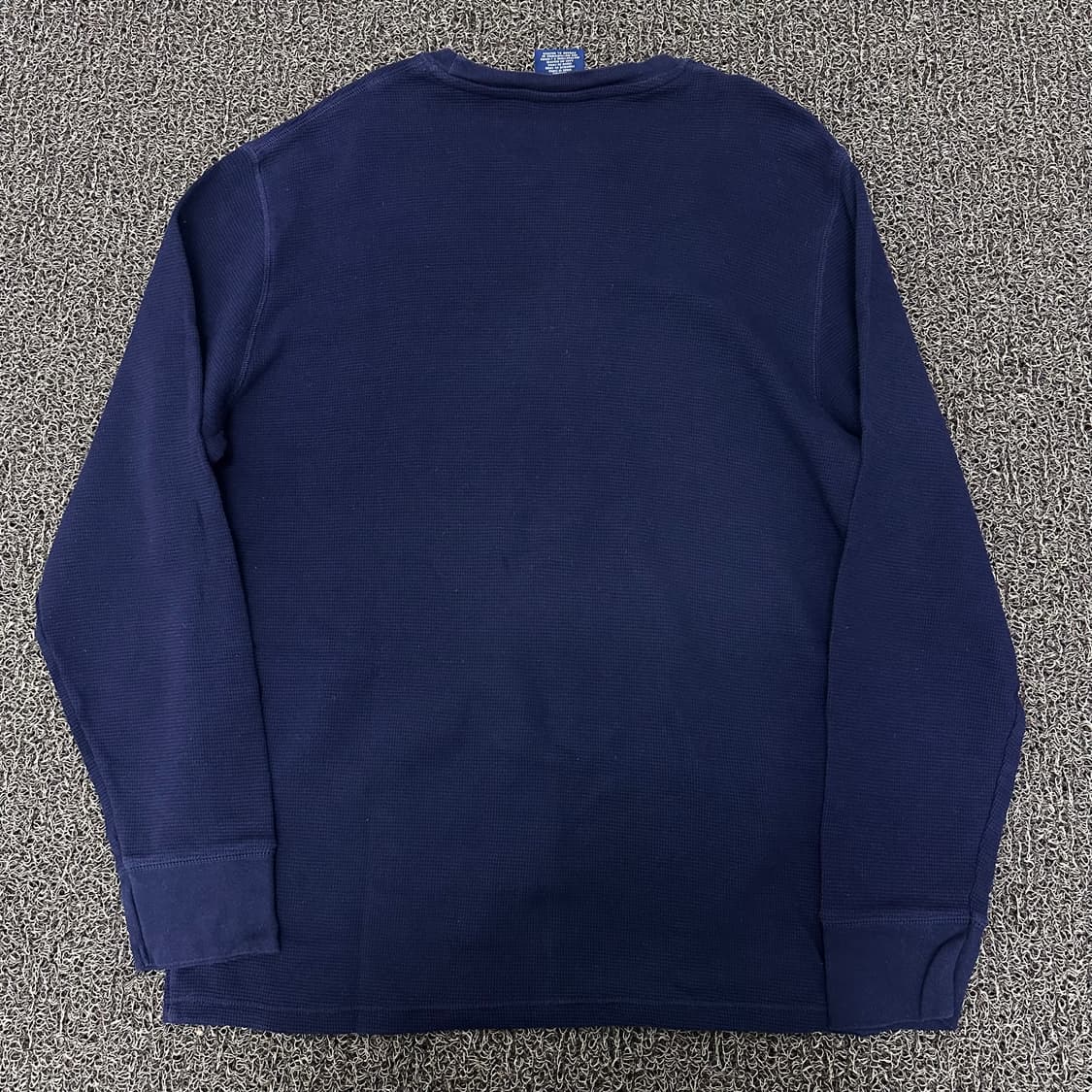 POLO 폴로 랄프로렌 와플 니트 긴팔 롱슬리브 네이비 M 상품이미지6