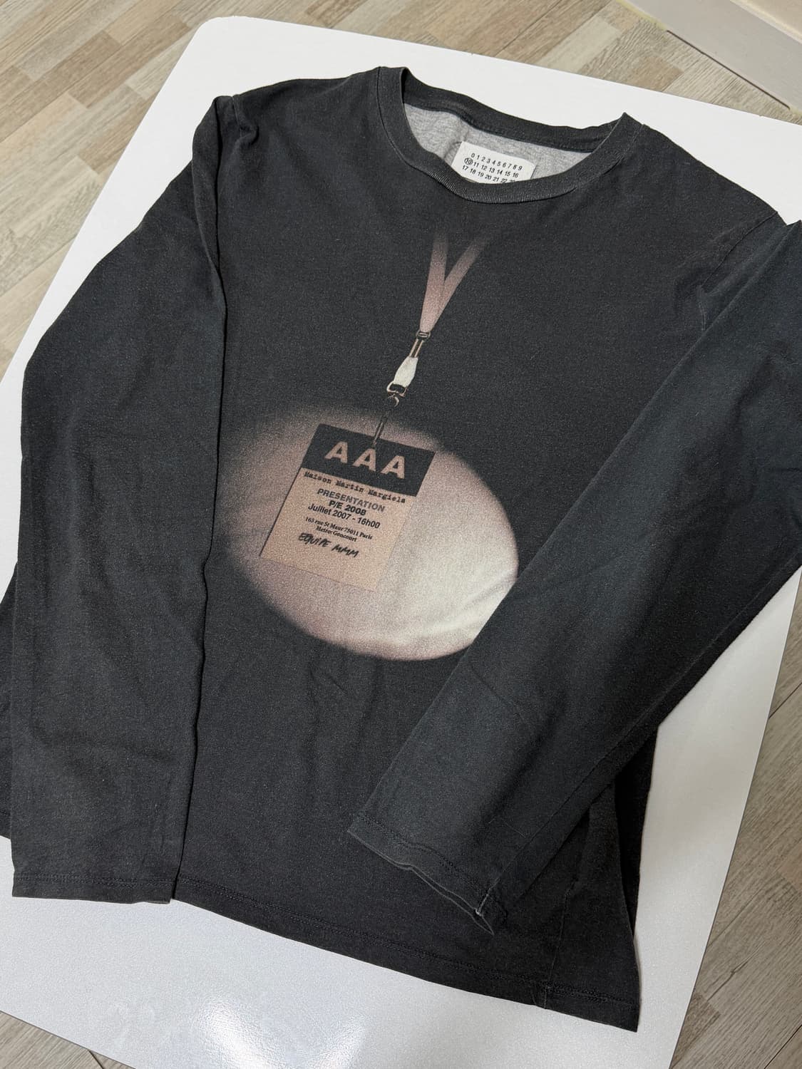 [48] 마틴 마르지엘라 트롱프뢰유 08ss 롱슬리브 상품이미지2