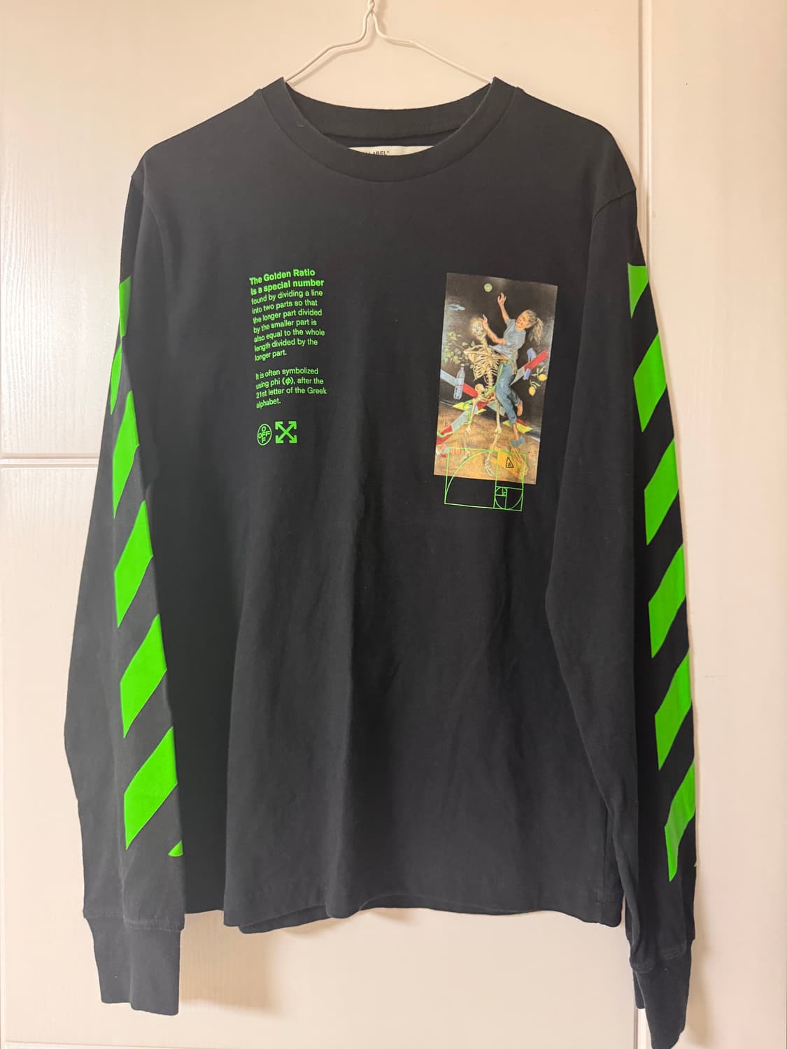 오프화이트 골든라티오 파스칼 롱슬리브 상품이미지1