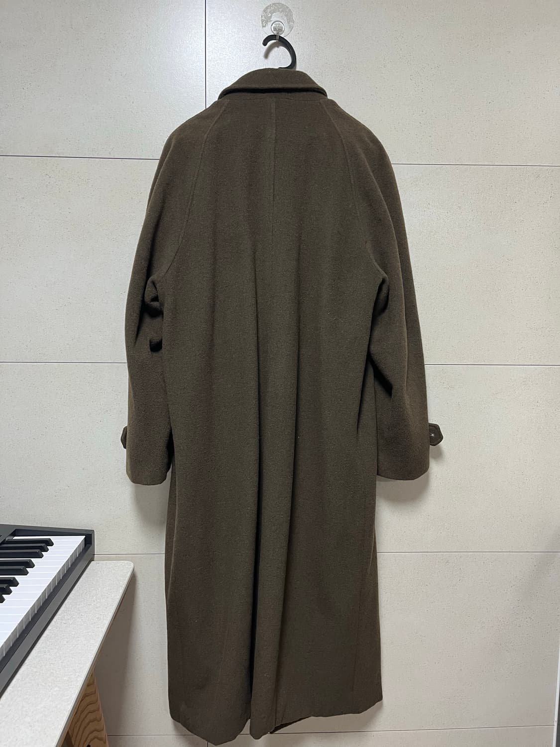 밀리터리 오버코트 카키브라운 상품이미지2