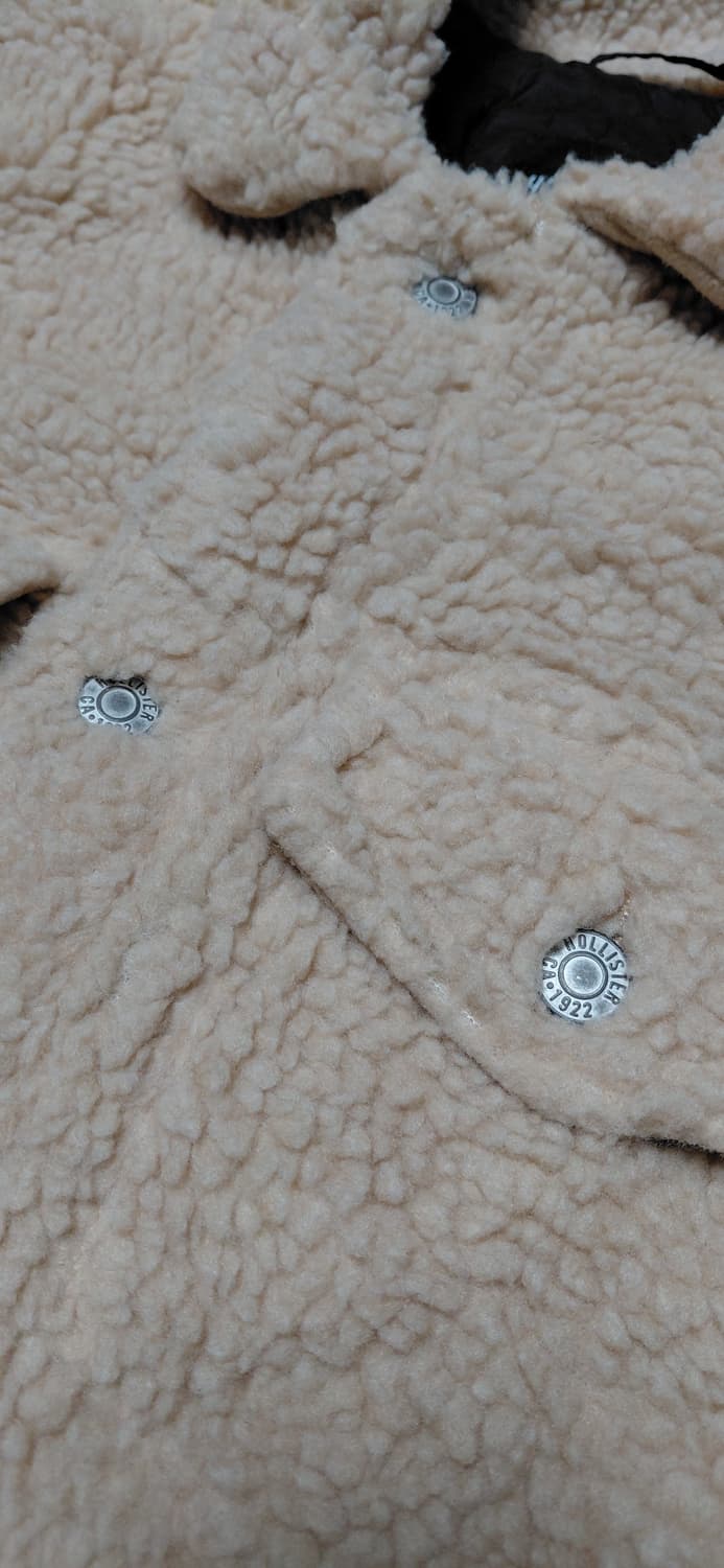 홀리스터 뽀글이 쉐르파 자켓 XL 상품이미지4