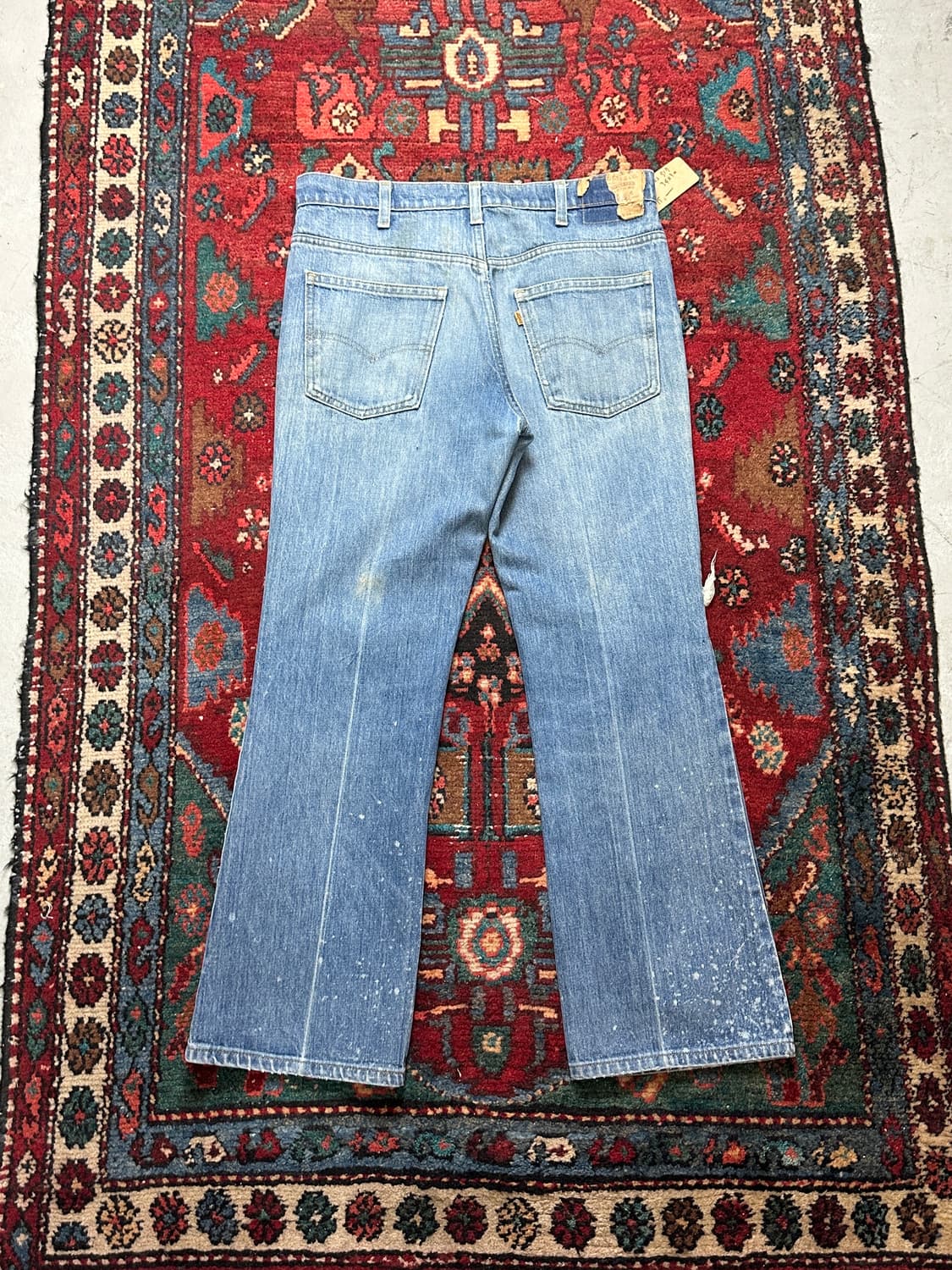 80’s USA Made 리바이스 517 오렌지탭 부츠컷 플레어진 상품이미지4