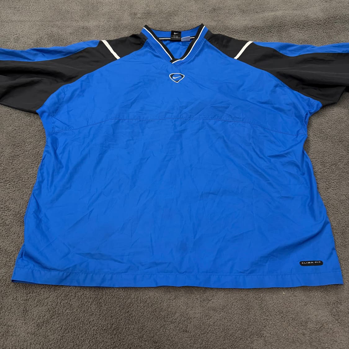 [ 정품/XL ] 나이키 스우시 올드스쿨 브이넥 바람막이 웜업 상품이미지2