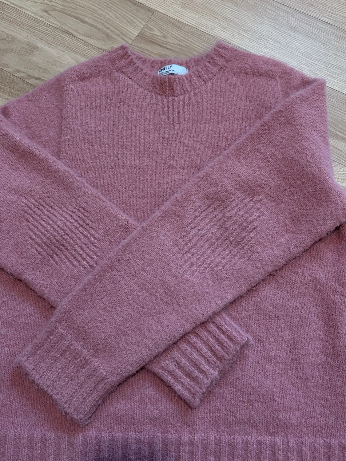 니틀리 울 니트_ WHOLE GARMENT WOOL SWEATER 상품이미지2