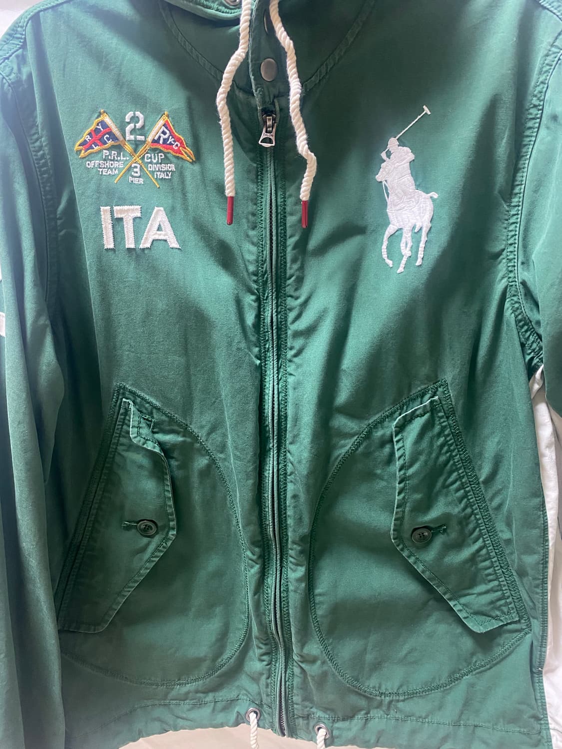 폴로랄프로렌 빅포니 치프키프 이탈리아 요트 레이싱 자켓 상품이미지3