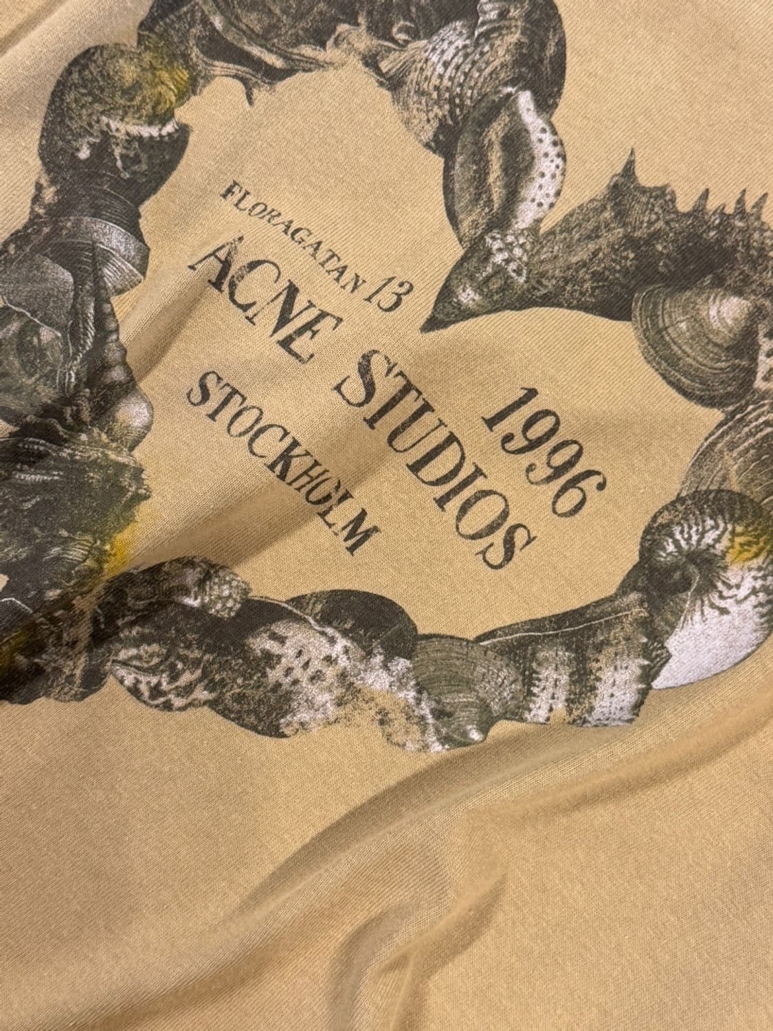 아크네 스튜디오 그래픽 티셔츠 남 95 여 66~77 상품이미지9