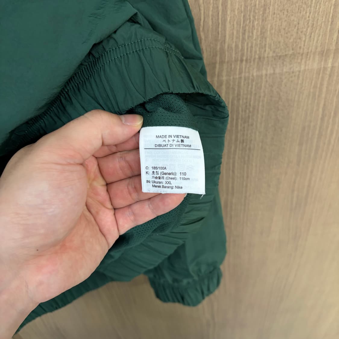 나이키 아노락 반집업 빅로고 바람막이 (110/XXL/2XL) 상품이미지5