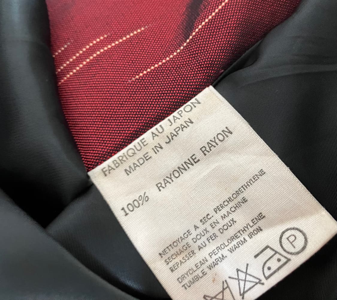 Burgundy rayon raindrop coat 상품이미지4