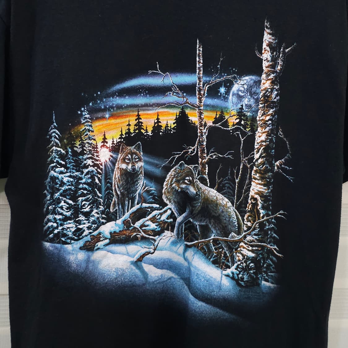 90s HANES 빈티지 반팔티- M 상품이미지3