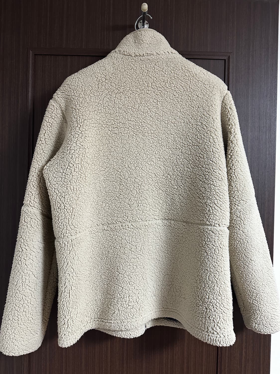 컬럼비아 아이보리 뽀글이 후리스 L 상품이미지2