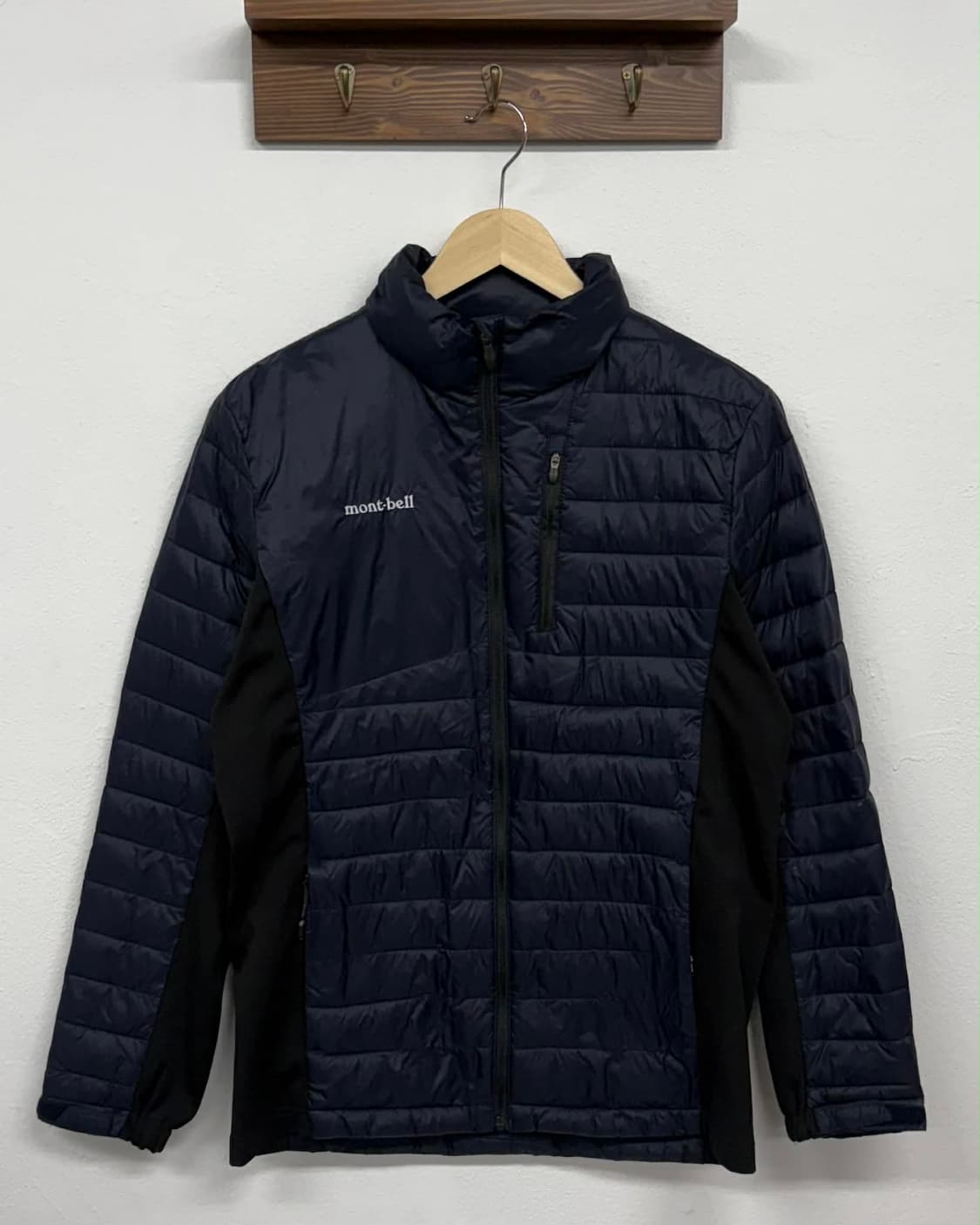 [M] 몽벨 네이비 경량 패딩 자켓 상품이미지1
